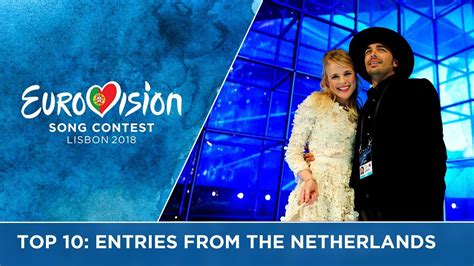 Top 10 Entries From The Netherlands At The Eurovision Song Contest
