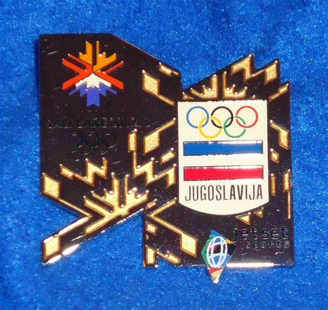 Extraordinary 2002 Salt Lake City Winter Olympics Pin Jugoslavija 1984