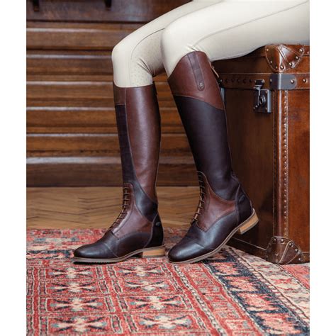 shires moretta womens pietra riding boots chestnut footwear