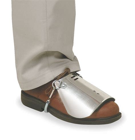 grainger approved unisex aluminum overshoe steel toe guard size universal agag grainger