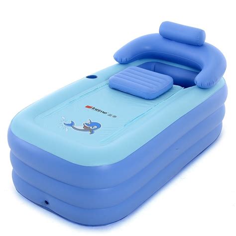 Adult Spa Pvc Folding Portable Bathtub For Adults Inflatable Bath Tub