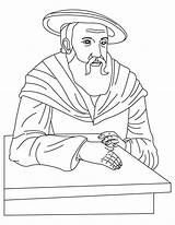 Coloring Pages Johannes Colouring Kepler Sheets Kids Mystery Worksheets sketch template