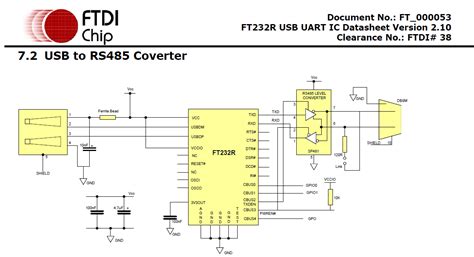 communication creating  usb  rs converter  ftrl chip electrical engineering