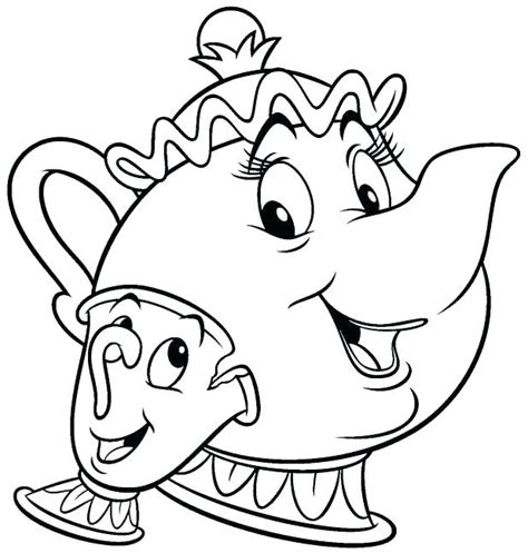 beauty   beast rose coloring pages  getdrawings