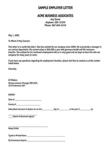 proof  income letter templates