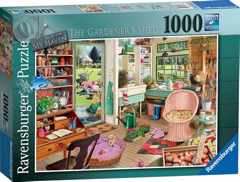 ravensburger  haven    garden shed  piece jigsaw puzzle