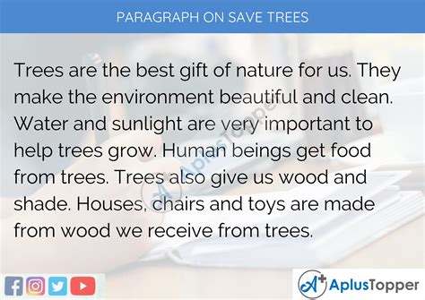 paragraph  save trees       words  kids