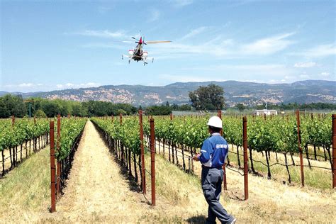 napa crop dusting drones  ready  takeoff bloomberg