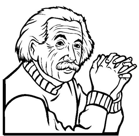 albert einstein coloring book pictures kids coloring pages