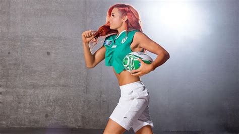 Becky Lynch Wwe Rugby World Cup Divas Photoshoot