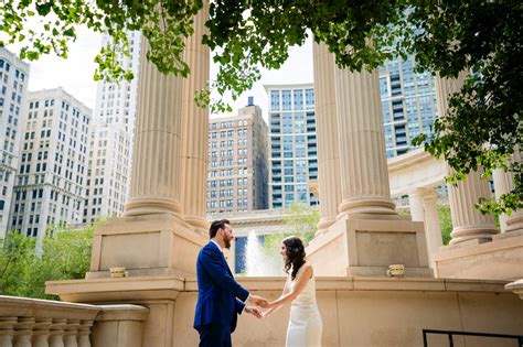 beautiful summer wedding  downtown chicago  gallery