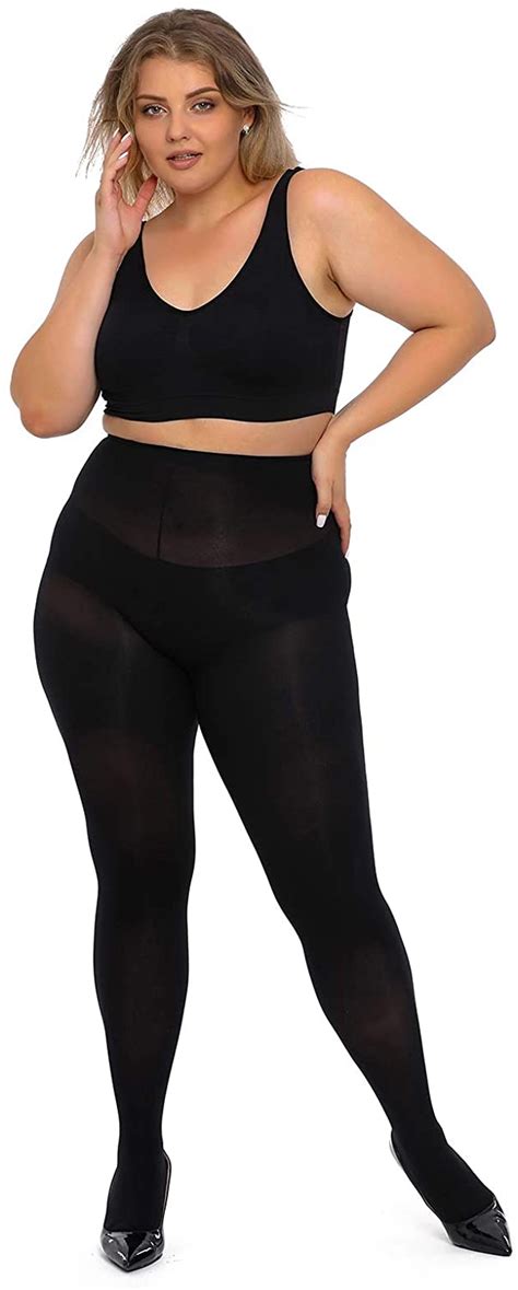 honenna high waist plus size pantyhose tights for women 1 or 2 pairs ebay