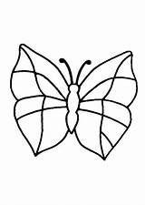 Papillon Vlinders Coloring Coloriages Vlinder Hugolescargot Tekening Dessiner Topkleurplaat Kinderen Partager Mooiste sketch template