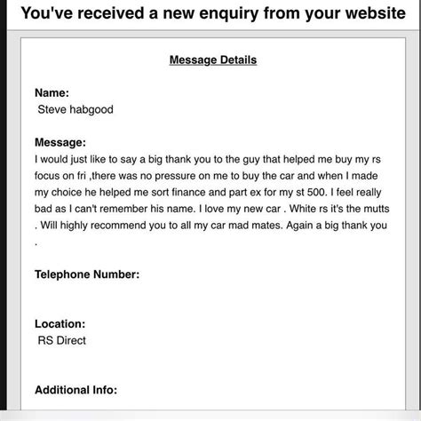 screenshot   email     received   enquiry   website