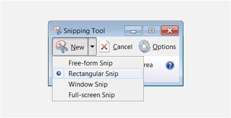 Snipping Tool Tool To Capture Screenshots In Windows