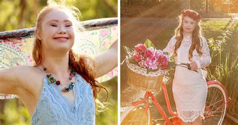 a teen with down syndrome just landed a modelling contract bored panda