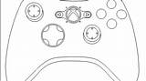 Controller Xbox Coloring Pages Ps4 Drawing Getcolorings Game Elegant Printable Getdrawings sketch template