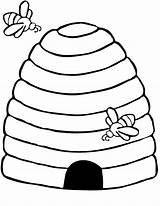 Bee Coloring Printable Pages Preschool Animals Bees Template Kids Crafts Colouring Templates Kindergarten Hive Beehive Preschoolcrafts Printables Activities Arts Painting sketch template