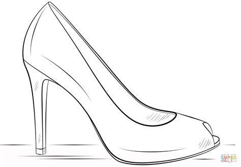 coloring page shoes   coloring page shoes png images