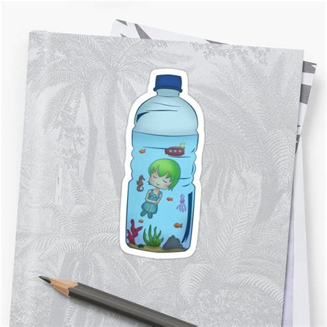 The Cute Part 6 Stone Ocean Character Inside A Bottled
