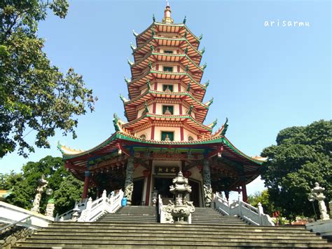 pagoda avalokitesvara  semarang city landmark