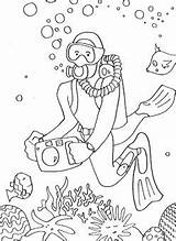 Coloring Pages Alphabet Ocean sketch template