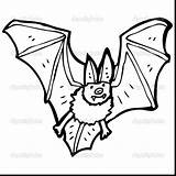 Bat Coloring Vampire Pages Getcolorings Getdrawings sketch template