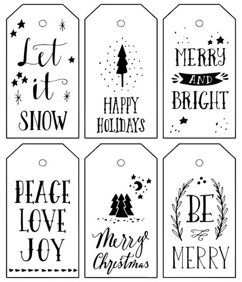 printable christmas cards black  white printableecom
