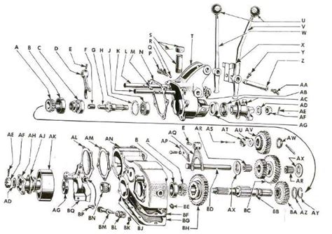 jeep cj exhaust system diagram