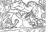 Dinosaurs Angry Dinosaurier Prey sketch template
