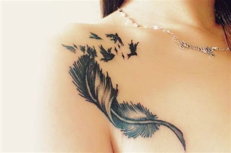 Feather And Birds Tattoo On My Skin 1807 13 My First Tattoo