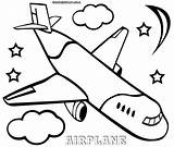 Airplane Coloring Pages Kids Drawing Airplanes Print Getdrawings sketch template