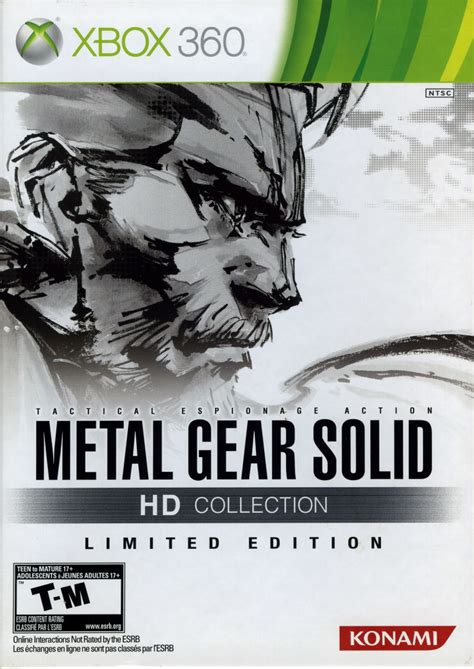 Metal Gear Solid Hd Collection Limited Edition 2011