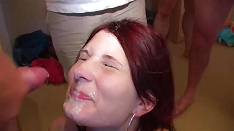 a real british facial and cumshot private sex party