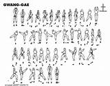 Taekwondo Gae Kwang Itf Martial Taekwon Tae Kwon Ji Chon Karate sketch template