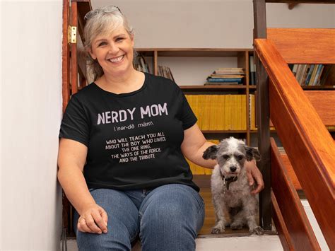 Nerdy Mom Book Lover Tshirt Fantasy Lover Geeky Mother Fantasy Etsy Uk