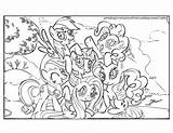 Mlp Pony Oc Friendship sketch template