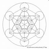 Mandala Cube Color Coloring Metatron Sacred Mandalas Geometry Metatrons Monday Pages Nwcreations 4free Print Life Circle sketch template