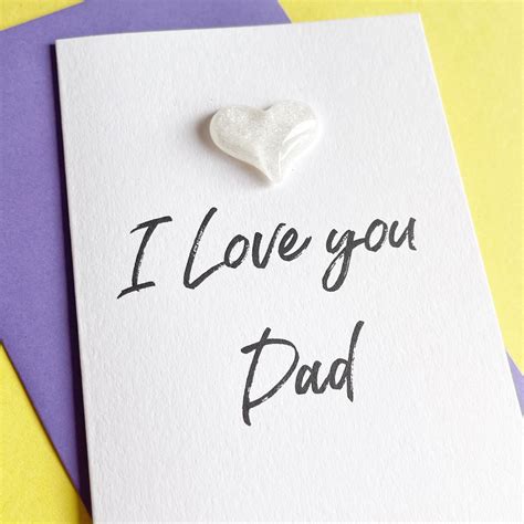 love  dad card fathers day card  dad birthday etsy uk