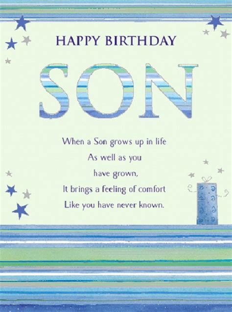 Son Birthday Greetings