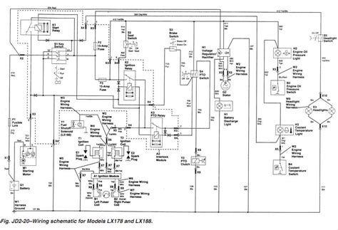 john deere lx wiring schematic