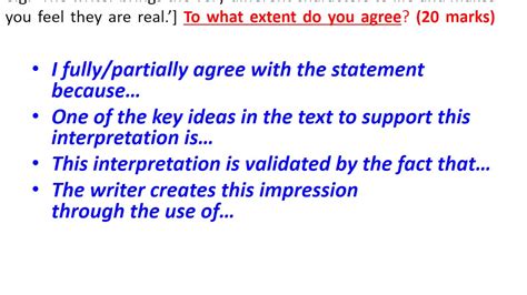 english language paper  question  sentence starters aqa gcse