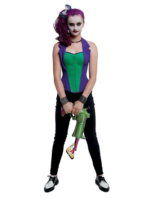 Heroes And Villains Costumes Halloween Villain Dresses Female Joker