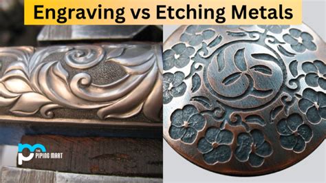 engraving  etching metal whats  difference