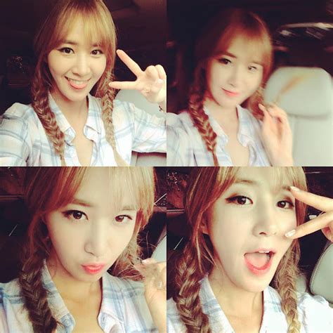 Snsd Yuri Greets Fans With Her Adorable Selca Pictures Wonderful