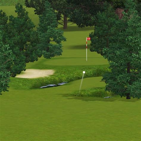 simming  magnificent style golf  hole   caw
