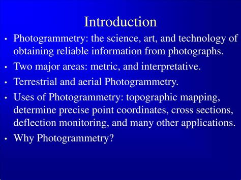 photogrammetry powerpoint    id