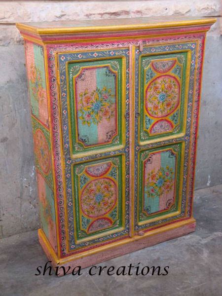 jiyouhpur buffet peint en style indienmeuble en peinture buy jodhpur peint buffet cabinet