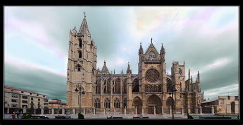 catedral de leon  catedral gotica catedral la catedral de leon