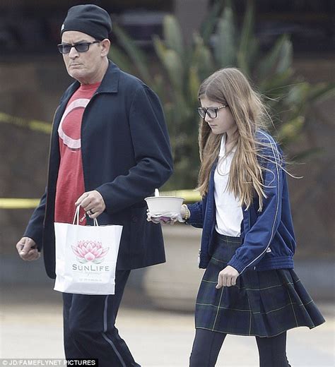 Charlie Sheen Spends Quality Time With Daughter Sam In Malibu Daily